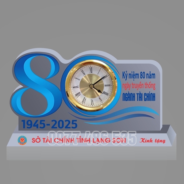 Đồng hồ pha lê mẫu 68