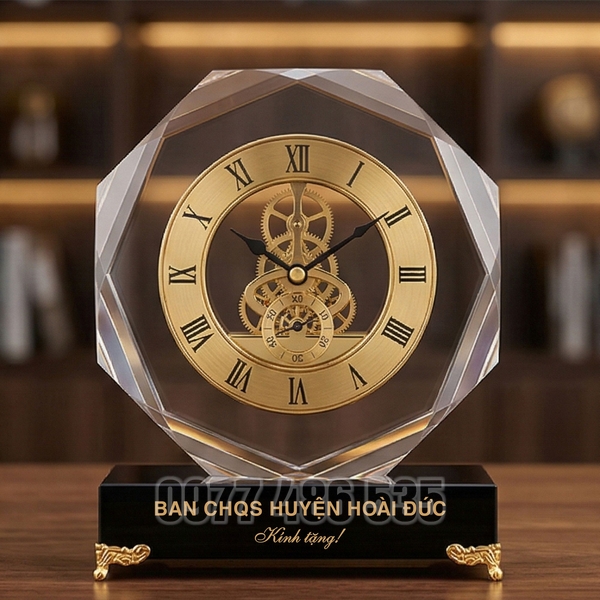 Đồng hồ pha lê mẫu 71