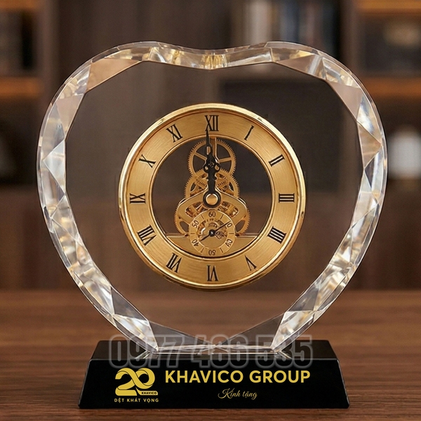 Đồng hồ pha lê mẫu 72