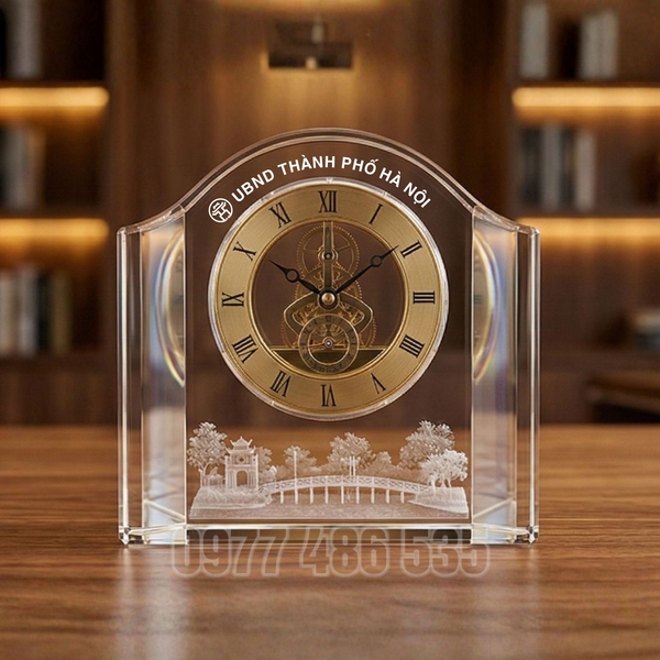 Đồng hồ pha lê mẫu 76