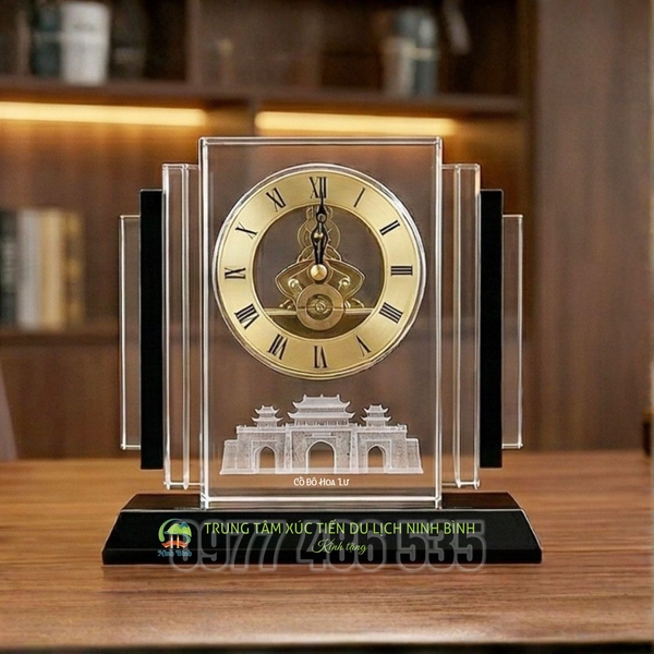 Đồng hồ pha lê mẫu 80