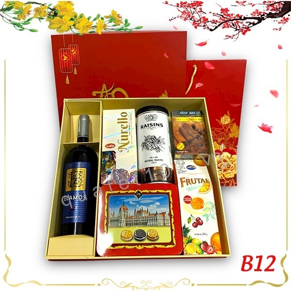 Hộp Quà Tết HQT012 - Quà Tặng 102