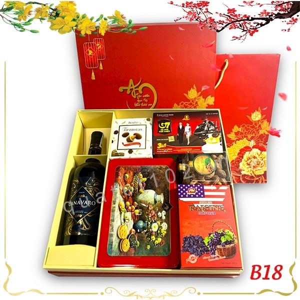 Hộp Quà Tết HQT018 - Quà Tặng 102