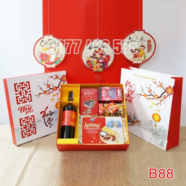 Hộp Quà Tết HQT088 - Quà Tặng 102