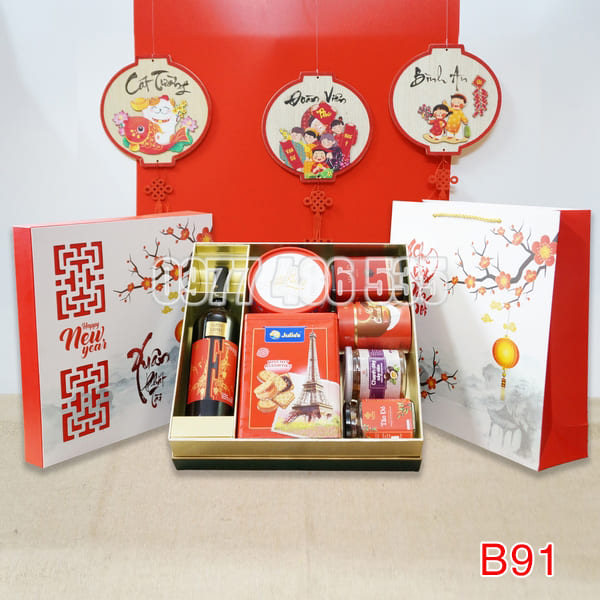 Hộp Quà Tết HQT091 - Quà Tặng 102