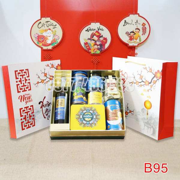 Hộp Quà Tết HQT095 - Quà Tặng 102