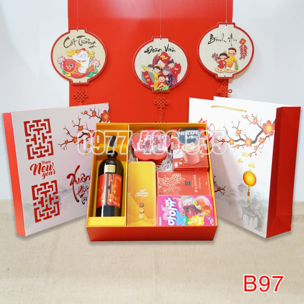 Hộp Quà Tết HQT097 - Quà Tặng 102