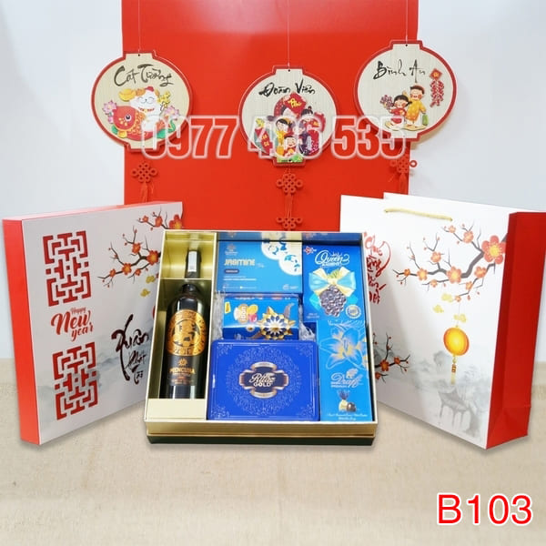 Hộp Quà Tết HQT103 - Quà Tặng 102