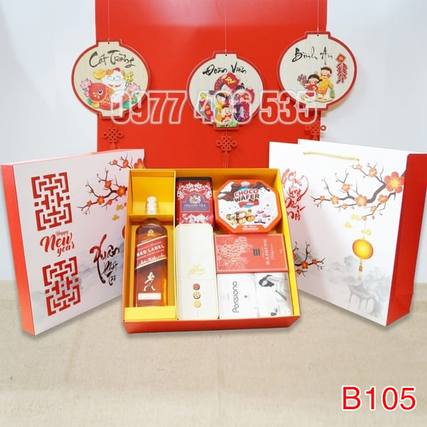Hộp Quà Tết HQT105 - Quà Tặng 102