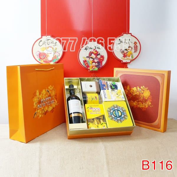 Hộp Quà Tết HQT116 - Quà Tặng 102