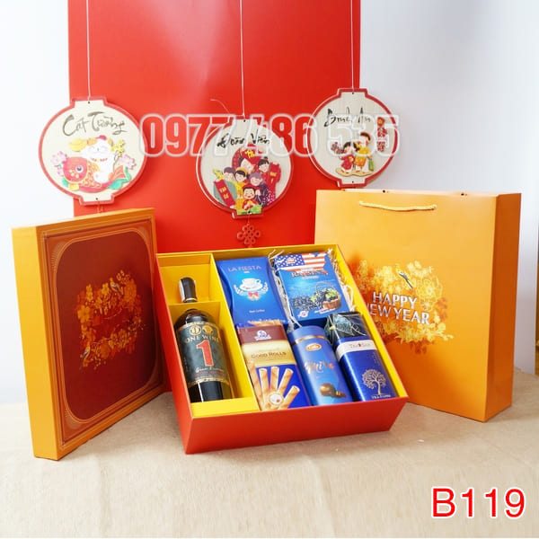 Hộp Quà Tết HQT119 - Quà Tặng 102