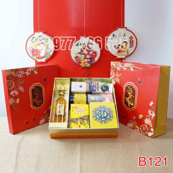 Hộp Quà Tết HQT121 - Quà Tặng 102