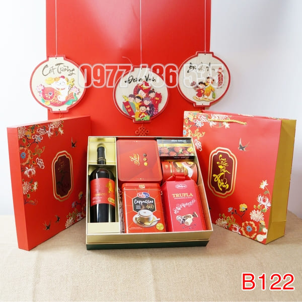 Hộp Quà Tết HQT122 - Quà Tặng 102