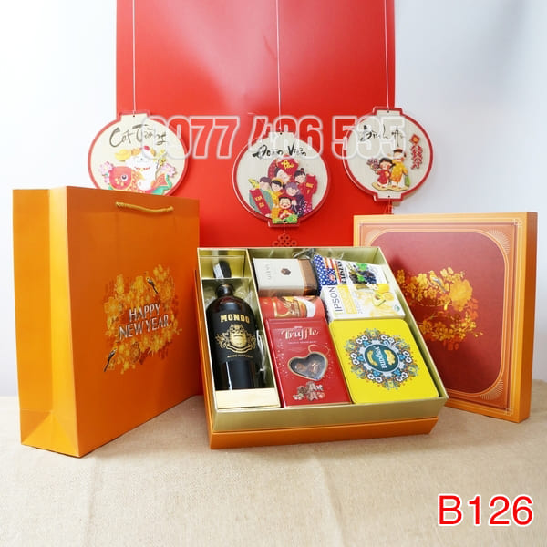 Hộp Quà Tết HQT126 - Quà Tặng 102
