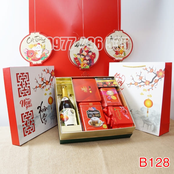 Hộp Quà Tết HQT128 - Quà Tặng 102
