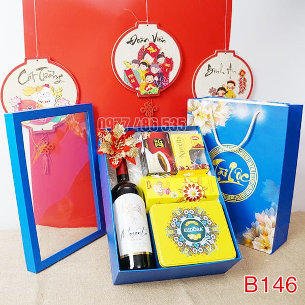Hộp Quà Tết HQT146 - Quà Tặng 102