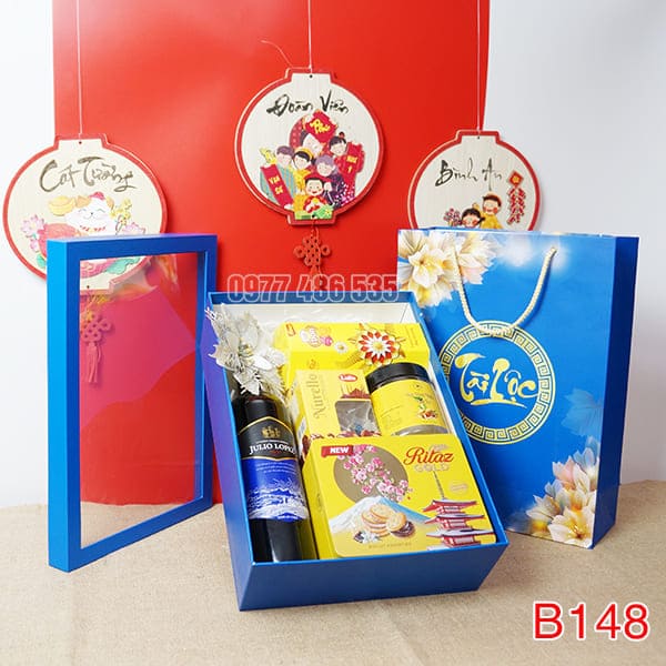 Hộp Quà Tết HQT148 - Quà Tặng 102