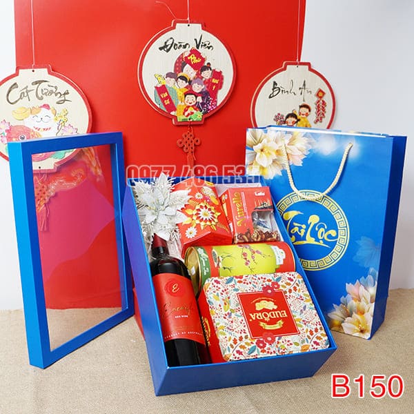 Hộp Quà Tết HQT150 - Quà Tặng 102