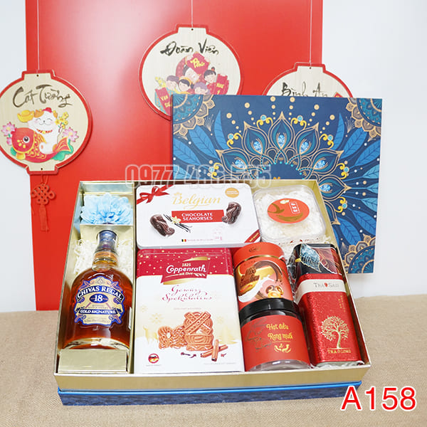 Hộp Quà Tết HQT158 - Quà Tặng 102