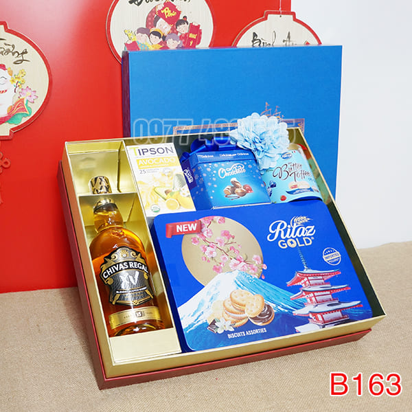 Hộp Quà Tết HQT163 - Quà Tặng 102