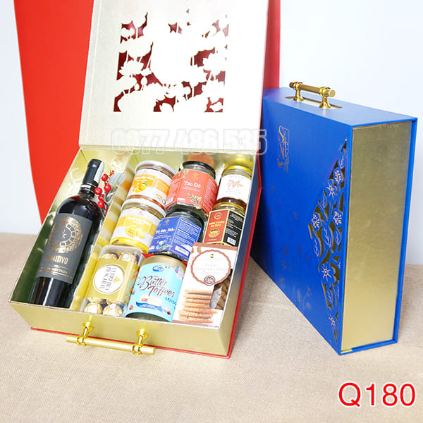 Hộp Quà Tết HQT180 - Quà Tặng 102