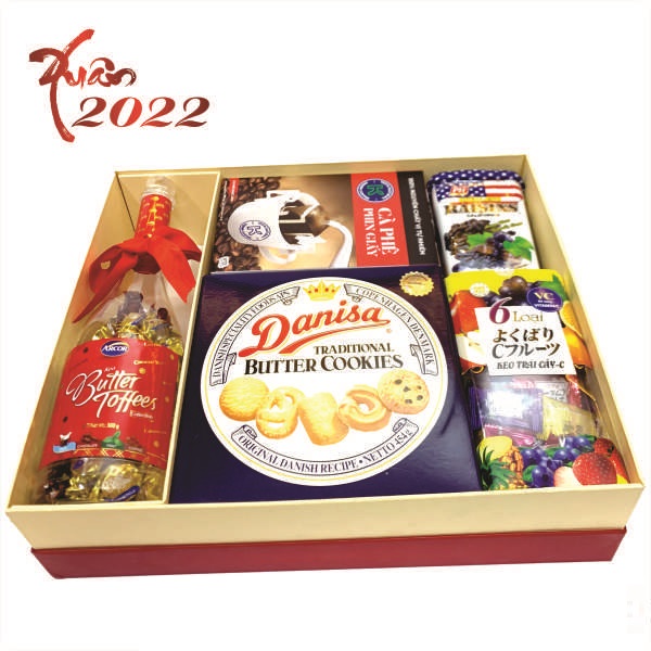 Hộp quà tết In Logo KR22013 - Quà Tặng 102