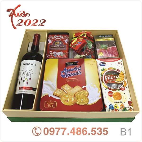 Mẫu Quà Tết QT22001 - Quà Tặng 102