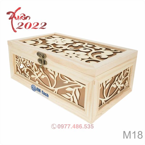 Hộp quà tết Thiết Kế TK22007 - Quà Tặng 102