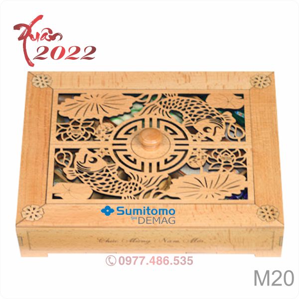 Hộp quà tết Thiết Kế TK22008 - Quà Tặng 102